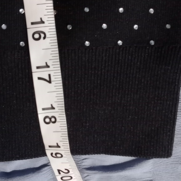 BNWT Michael Kors cropped sequin cardigan size large - Picture 9 of 11